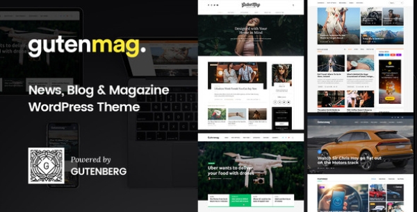 Gutenmag for Magazine and Blog