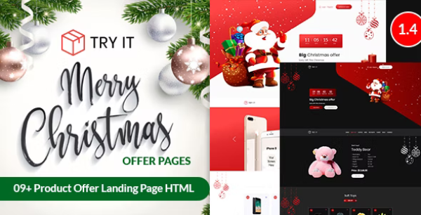 Tryit - Product Offer Landing Pages HTML Template