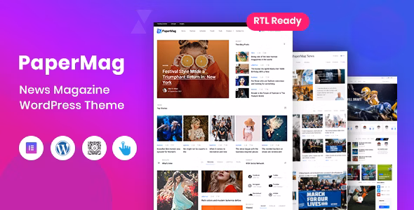 PaperMag - News Magazine WordPress Theme